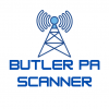 Butler PA Scanner Radio Tower Logo