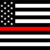 Thin Red Line Flag