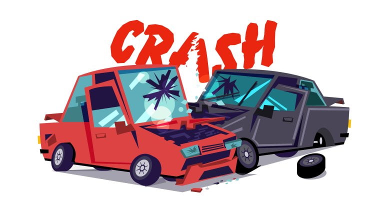 Generic crash illustration.