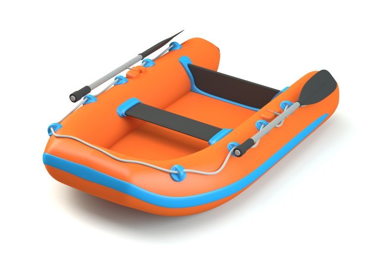 Generic illustration of a rescue boat.